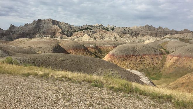 Former Gov. Jack Markell said the best part of his trip so far has been riding through the beauty of the Badlands, which he had never seen before.
